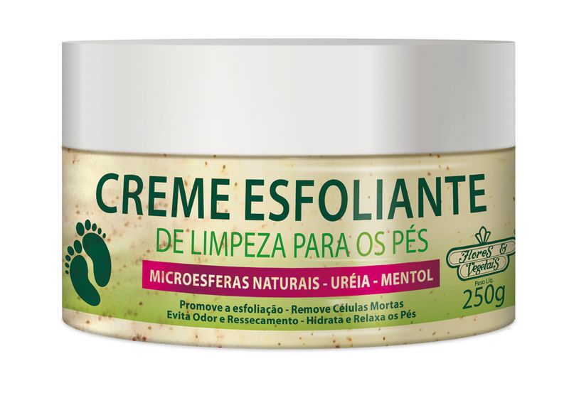Creme-Esfoliante-Pes-Ureia-Mentol-Flores-e-Vegetais-3707.00