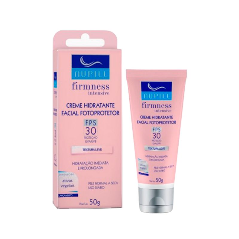 Creme-Facial-Hidratante-Nupill-Fotoprotetor-FPS30-50g