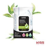 Lenco-Removedor-de-Maquiagem-Kiss-New-York-Cha-Verde