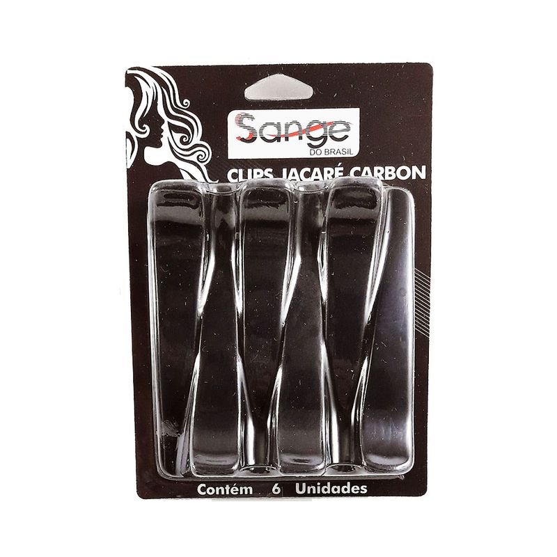 Prendedor-Clips-Sange-Jacare-Beauty-Flash-Carbon
