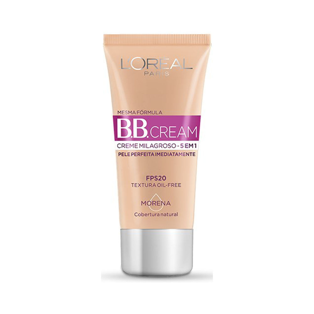 BB Cream L'Oréal Paris Dermo Expertise FPS 20 Morena 30ml - Ikesaki