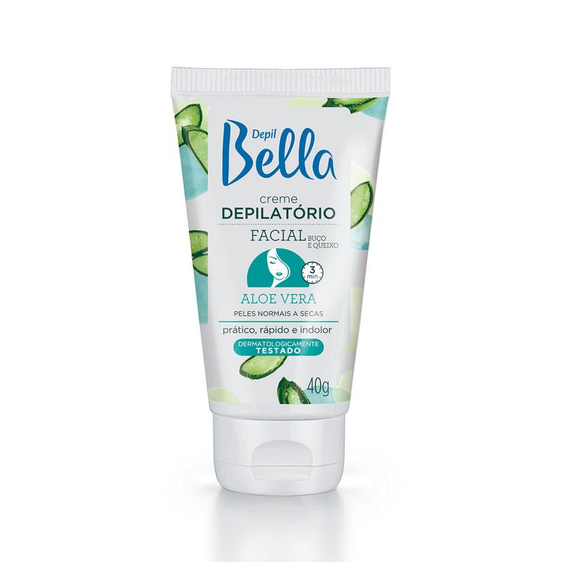 Creme-Depil-Bella-Depilatorio-Facial-Aloe-Vera-40g