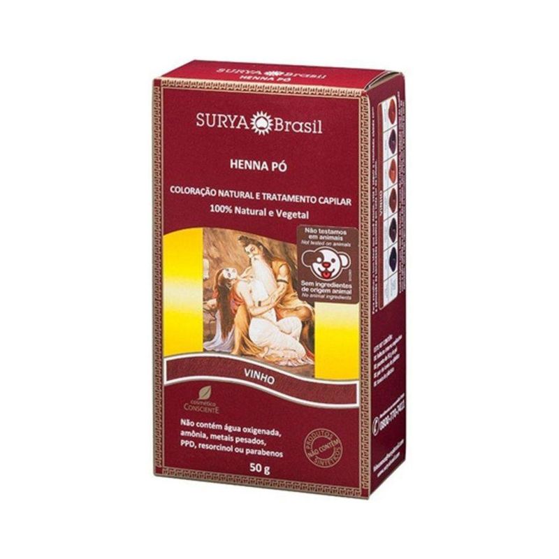 Henna-Po-Surya-Vinho-50g