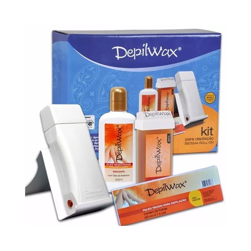 Kit-Para-Depilacao-Depilwax-Sistema-Roll-On