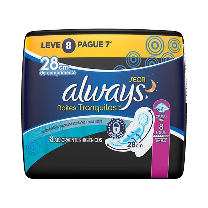 Absorvente-Always-Noites-Tranquilas-com-Abas-Seca-Leve-8-Pague-7-16833.00