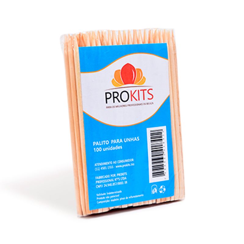 Palito-Para-Unhas-Prokits-Com-100-Unidades