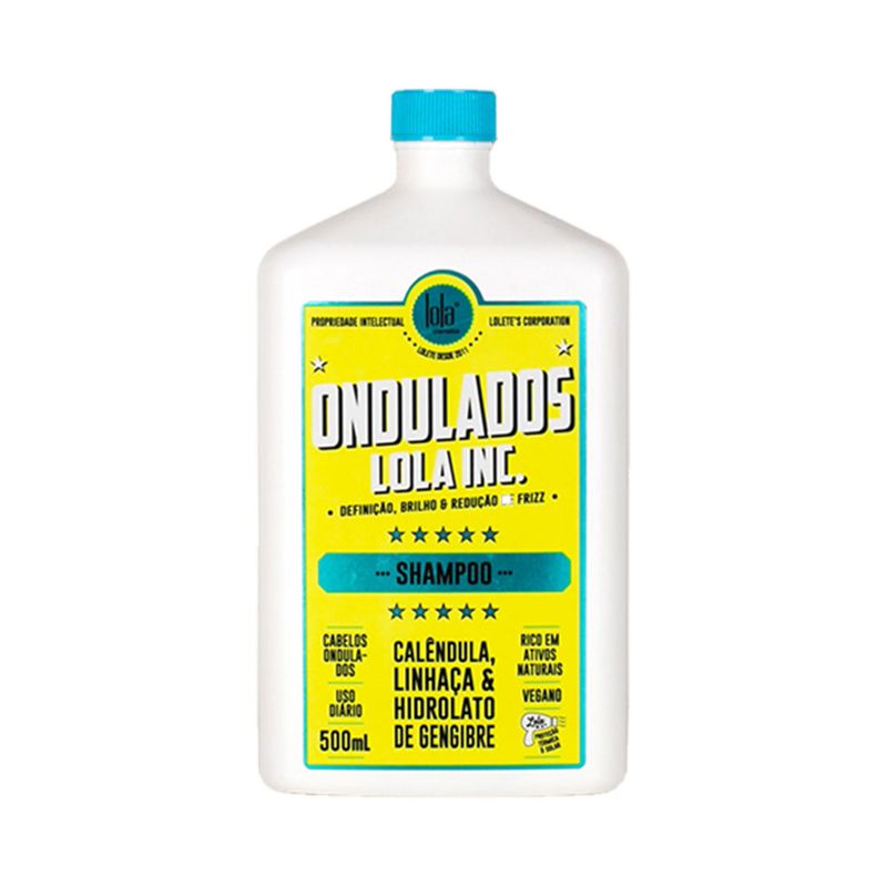Shampoo Lola Ondulados Lola Inc. 500ml - Ikesaki Shampoo Lola Ondulados Lola Inc. 500ml - Ikesaki