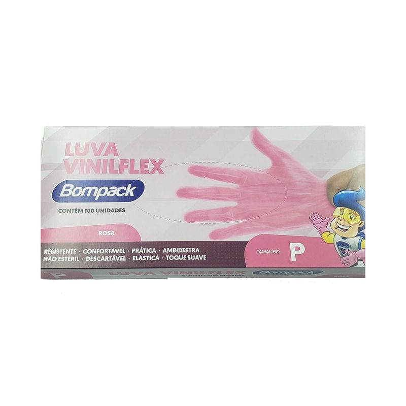 Luva-Bompack-Vinilflex-Rosa-com-100-Unidades-P-47828.02