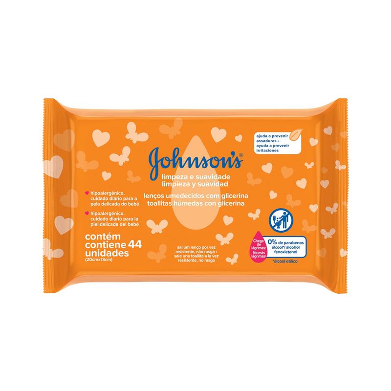 Lencos-Umedecidos-Johnson-s-Baby-Limpeza-e-Suavidade-44-Unidades-23043.00