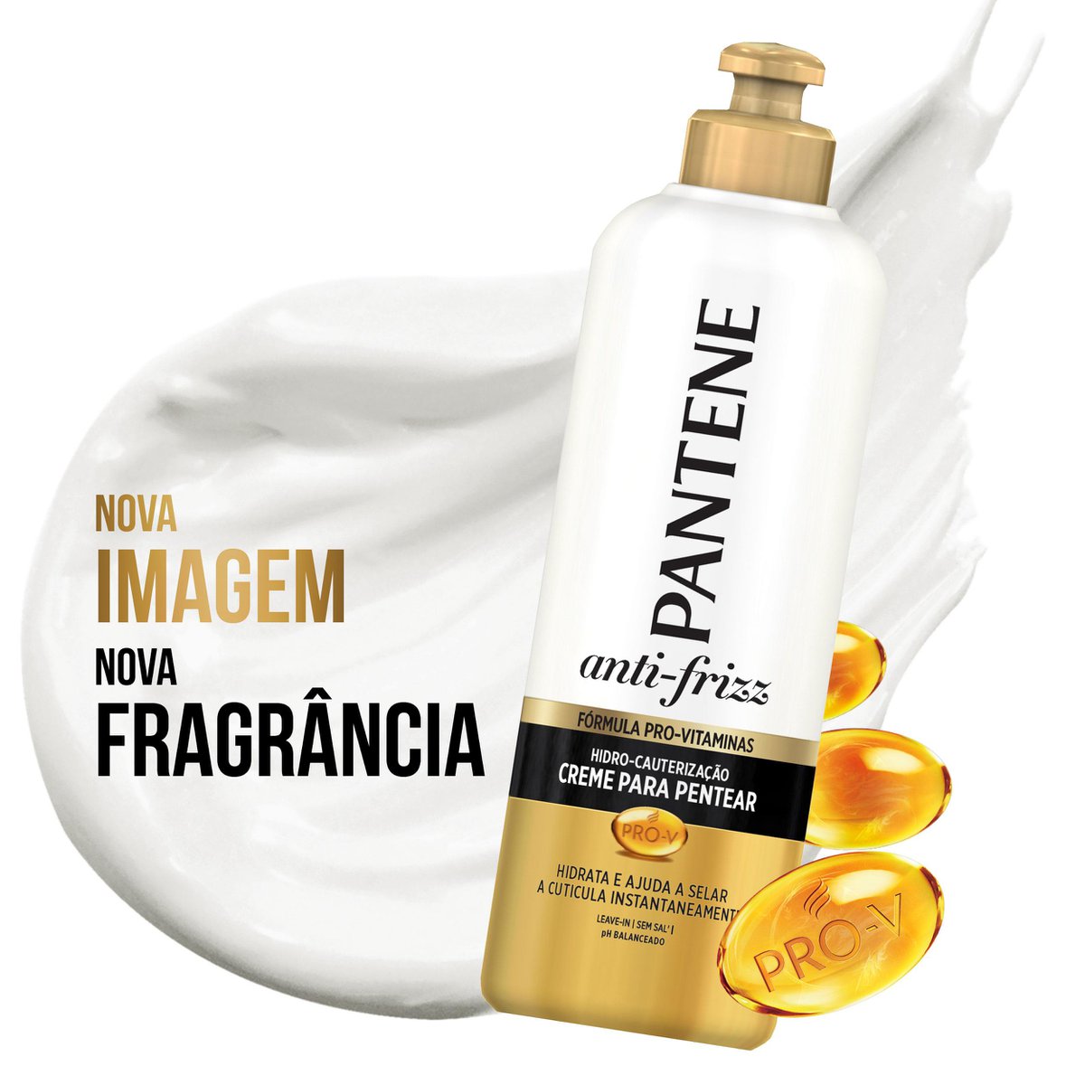 Creme De Pentear Pantene Hidro Cauterização 240g Ikesaki Cosméticos Ikesaki 4133