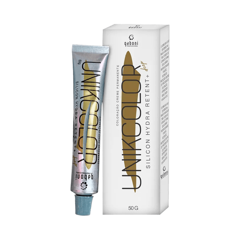 Coloracao-Unikcolor-7.0-Louro-Medio-Gaboni-Professional-50g