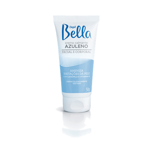 Creme Calmante Depil Bella Facial e Corporal Azuleno 50g