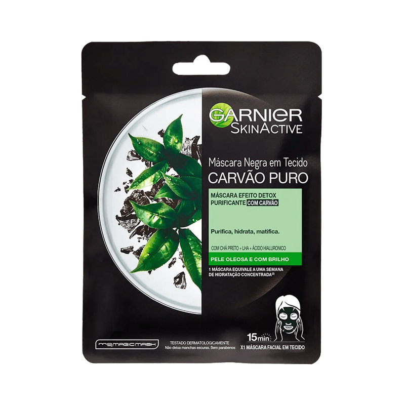 Mascara-Facial-Garnier-Tecido-Carvao-Puro-7509552656640