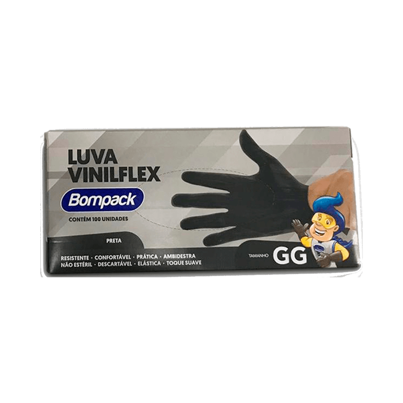 Luva-Bompack-Vinilflex-Preta-100-Unidades-GG---7908026005081