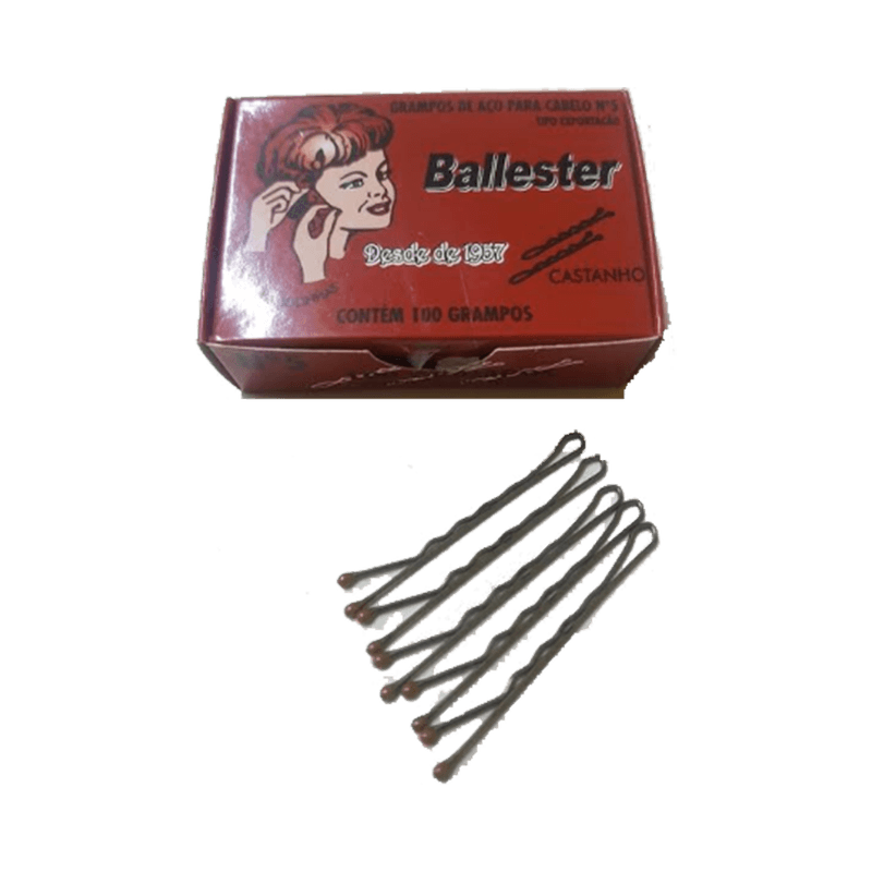 Grampo-Balesster-Nº5-Castanho-com-100-Unidades-7896556600053