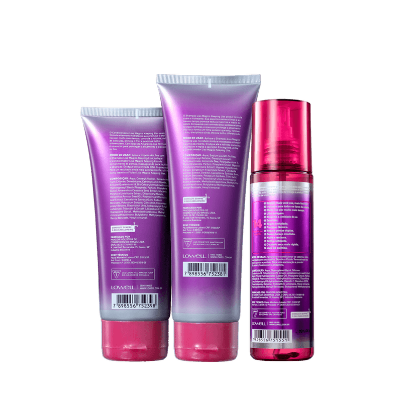 Kit-Lowell-Liso-Magico-Shampoo-240ml-Condicionador-200ml-Fluido-200ml-2