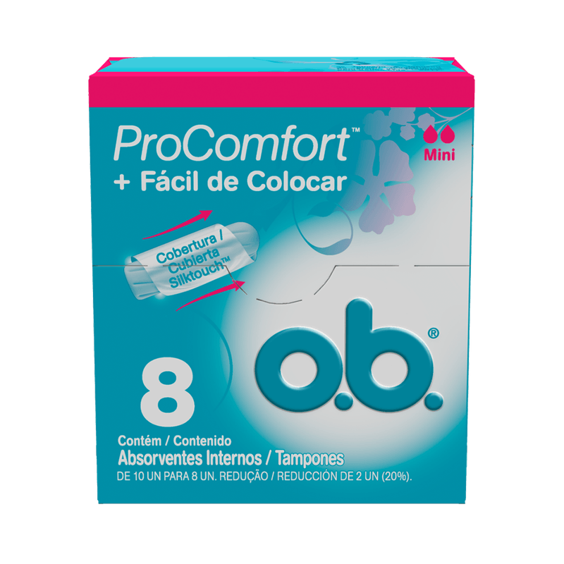 Absorvente-Interno-O.B-ProComfort-Mini-8-Unidades-7891010245597