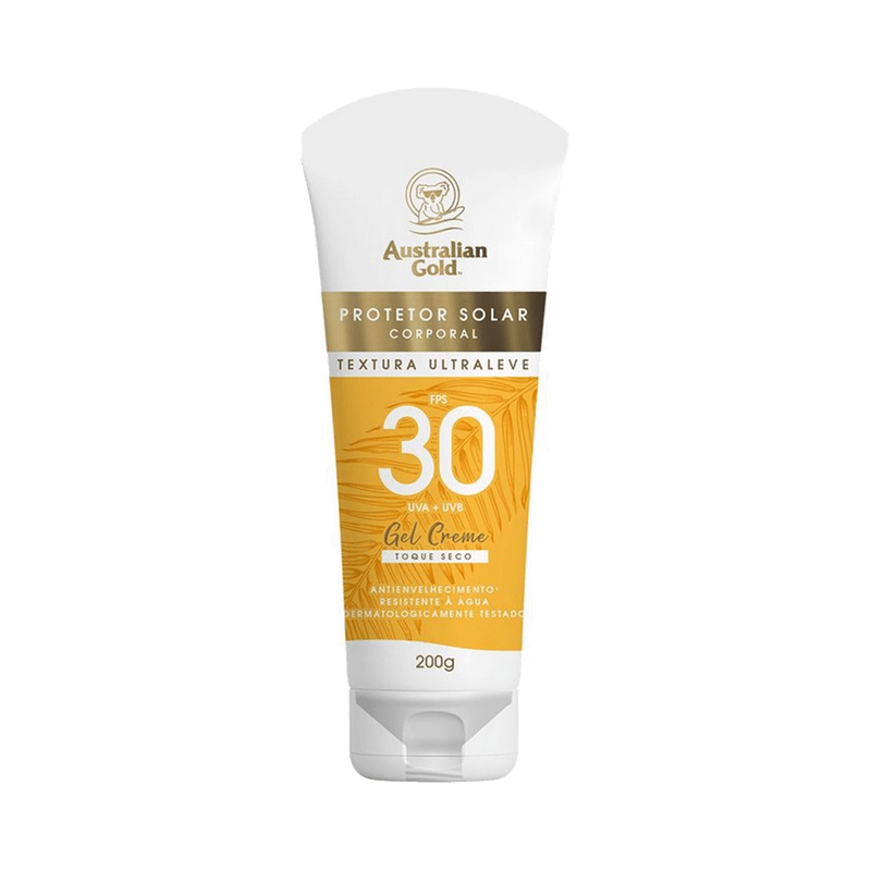 Protetor-Solar-Corporal-Australian-Gold-Gel-Creme-FPS30-200g-7891033754175