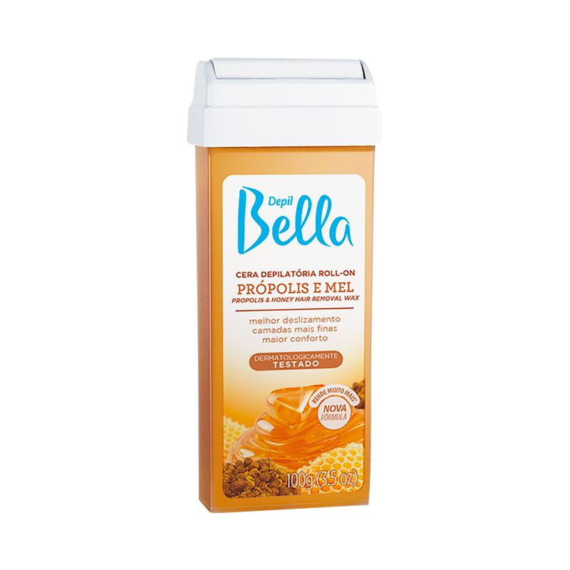 Cera-Depil-Bella-Roll-On-Propolis-e-Mel-100g