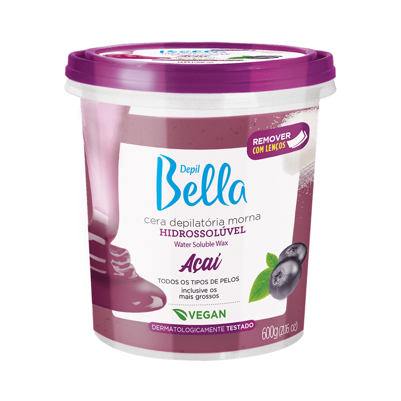 Cera-Depil-Bella-Hidrossoluvel-Acai-600g-7898212286571