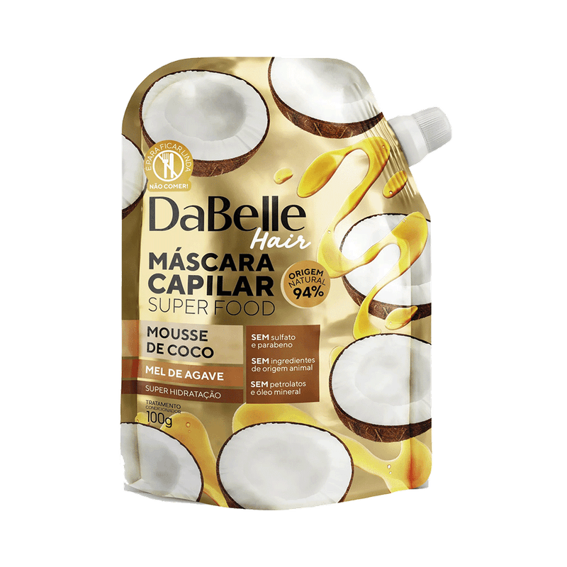 Mascara-de-Tratamento-Dabelle-Superfood-Coco-100g
