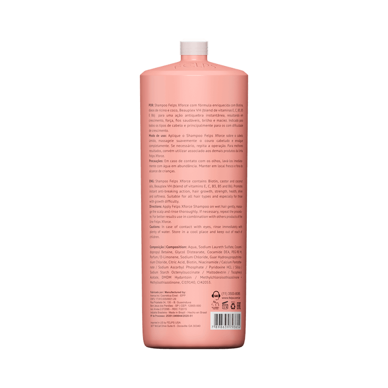 Shampoo-Felps-XForce-1000ml-verso