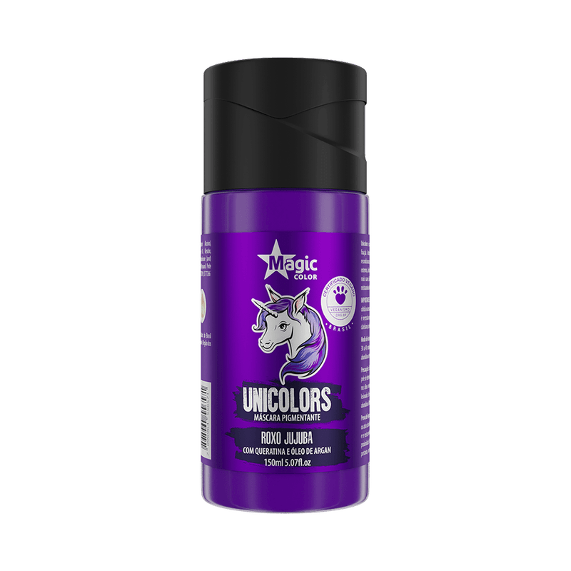 Mascara-Pigmentante-Magic-Color-Unicolors-Roxo-Jujuba-150ml-7898964556571