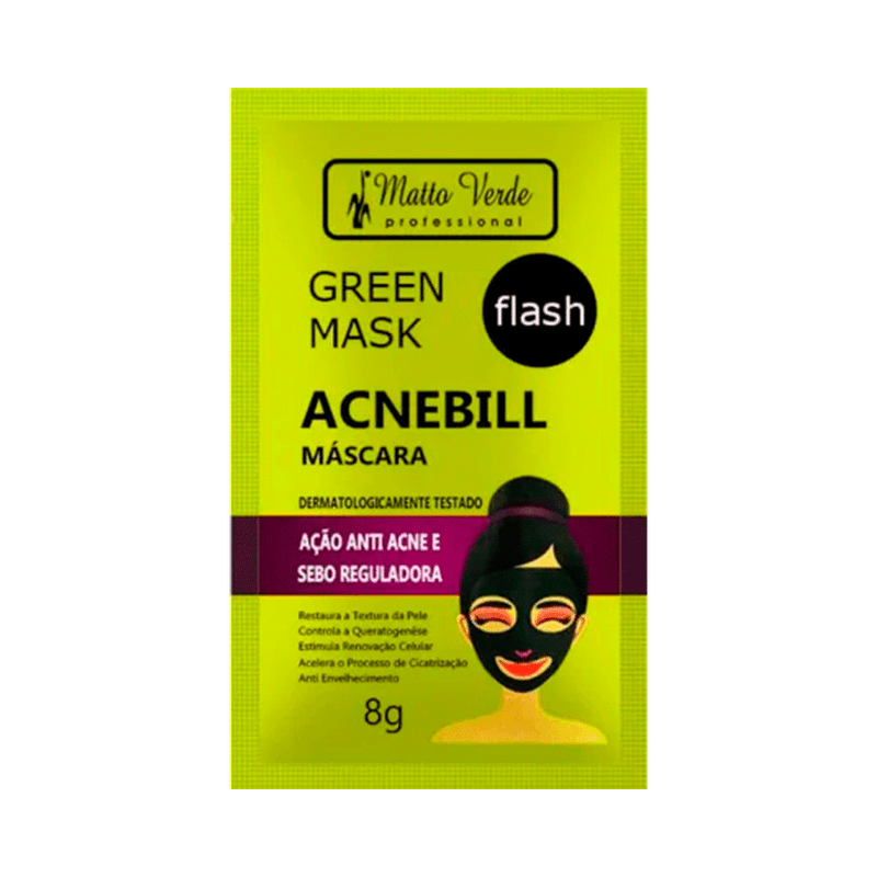 Mascara-Facial-Matto-Verde-Acnebill-8g