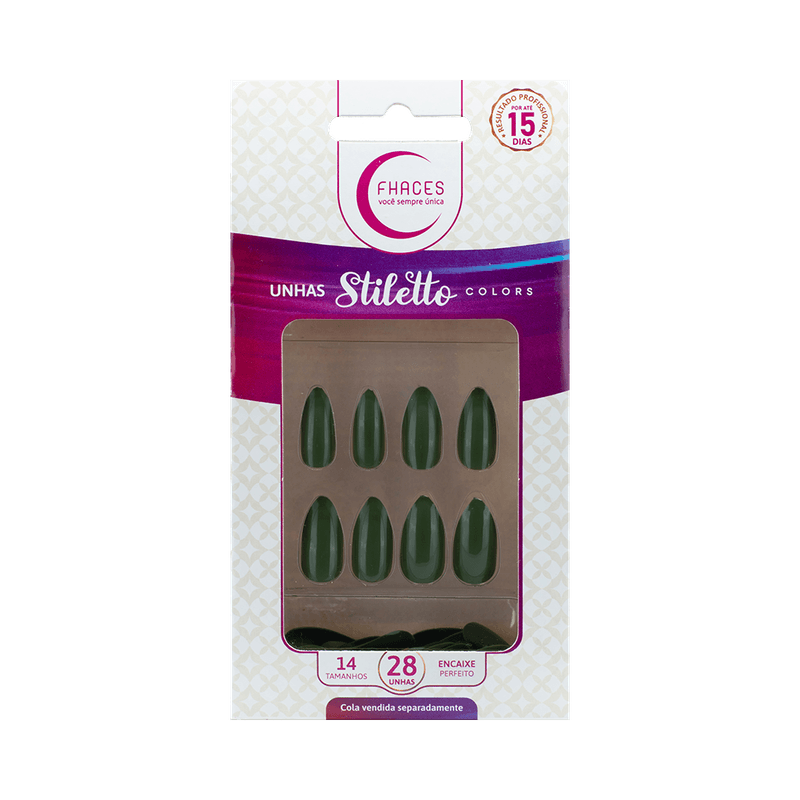 Unhas-Fhaces-Stiletto-Colors-Verde-Militar-28-uni--UE1302--7898577230196