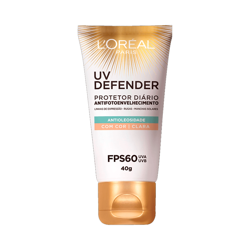 Protetor-Solar-Facial-L-Oreal-Defender-UV-FPS-60-Antioleosidade-cor-Claro-40g-7899706181730