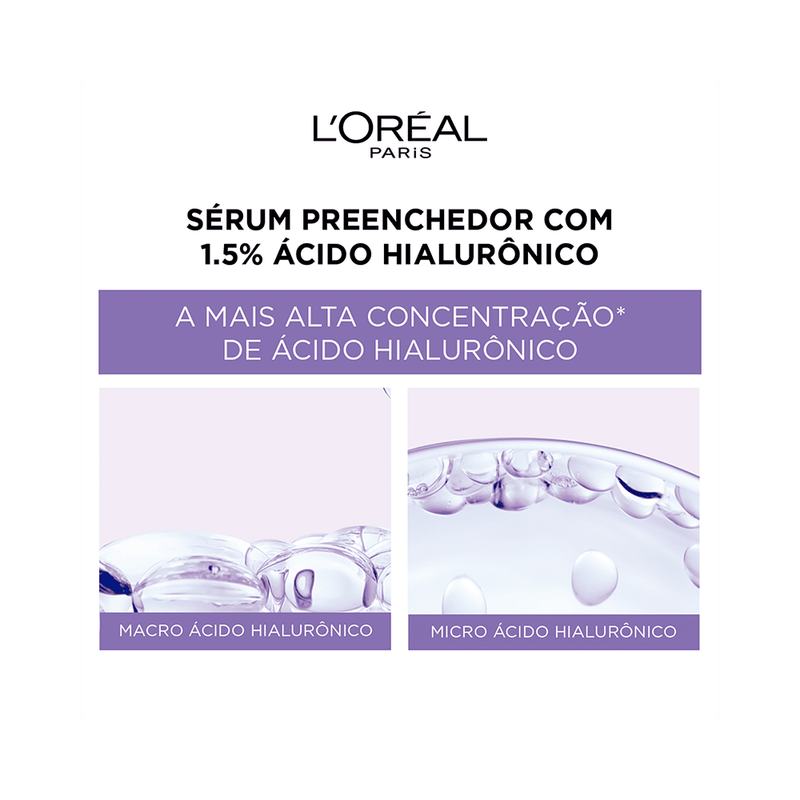 Sérum Anti-Idade L'Oréal Paris Revitalift Hialurônico 30ml