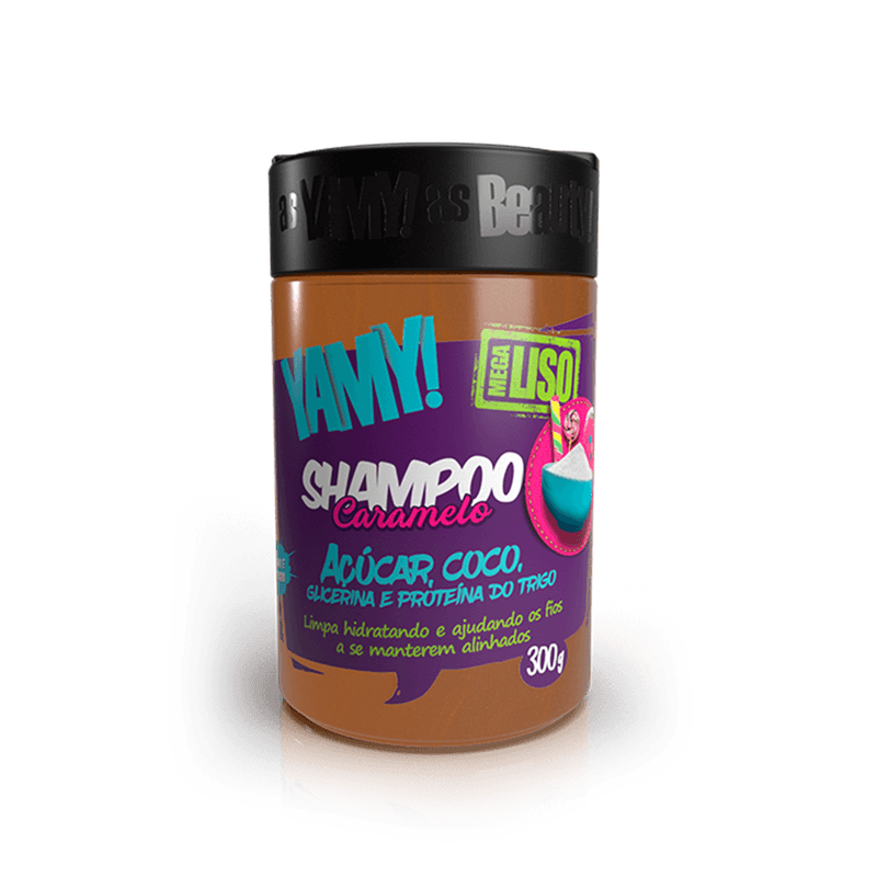 Shampoo-Yamy-Mega-Liso-Caramelo-Acucar-300g-7896509977331