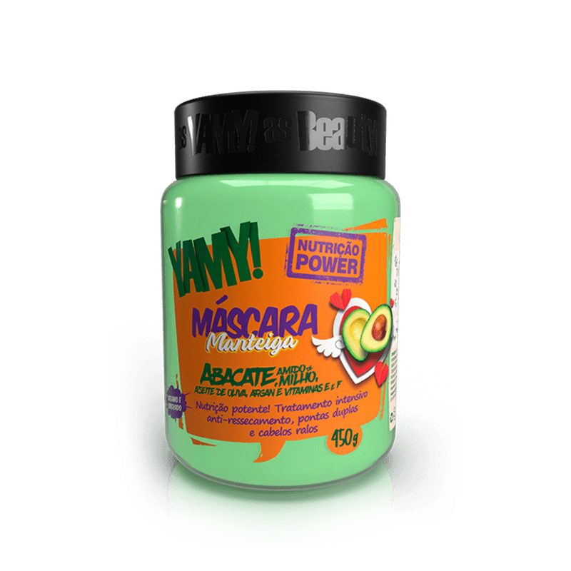 Mascara-Yamy-Manteiga-Nutricao-Power-Abacate-450g-7896509977324