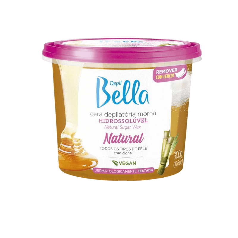 Cera-Hidrossoluvel-Depil-Bella-Natural-300g-7898212287042