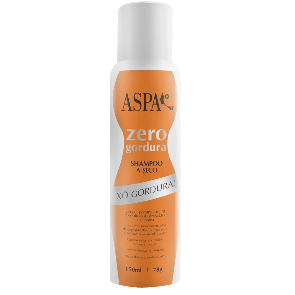 Shampoo a Seco Aspa Zero Gordura 150ml