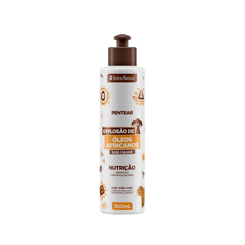 Creme-para-Pentear-Beleza-Natural-Oleos-Africanos-300ml-7898637623319