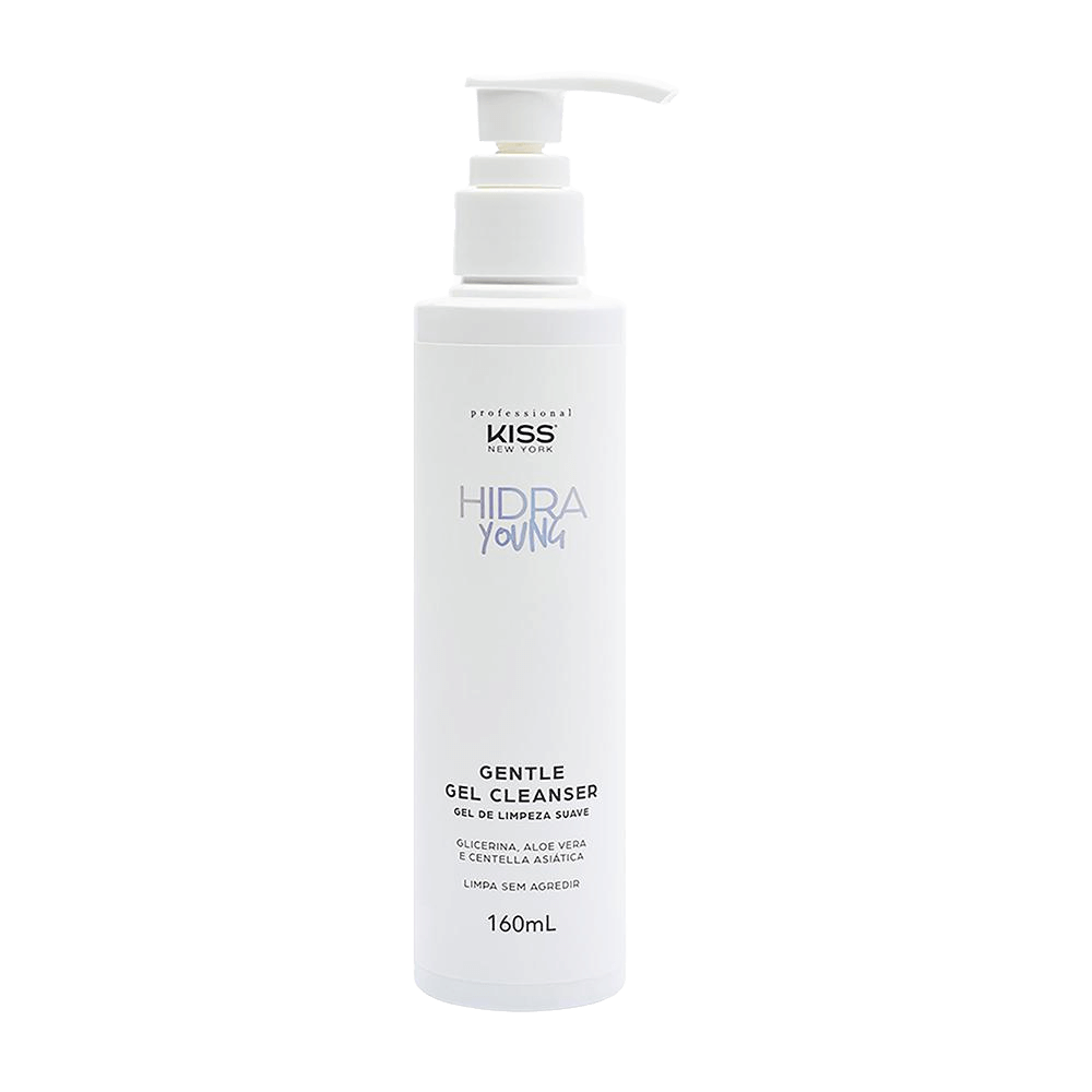 Gel de Limpeza Suave 160mL Hidra Young - Kiss New York - Kiss New York.