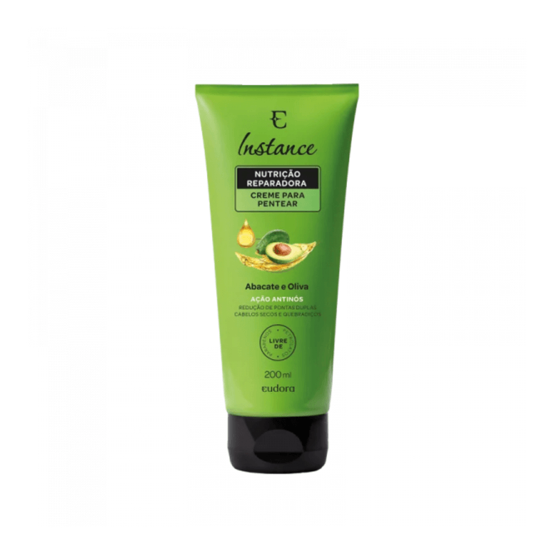 Creme-para-Pentear-Eudora-Instance-Abacate-e-Oliva-200ml-7891033492145