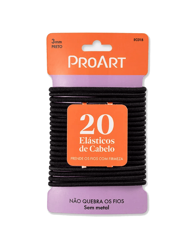 Elastico-de-Cabelo-3mm-20-unidades---ProArt