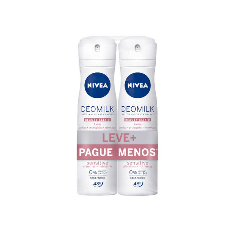 Kit-Desodorante-Nivea-Aero-Leve---Pague-Menos-Milk-Sensitive