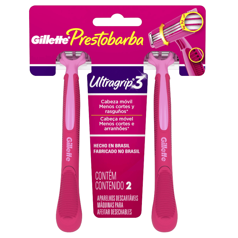Prestobarba-Gillette--Ultragrip-3-Feminino-Com-2-Unidades