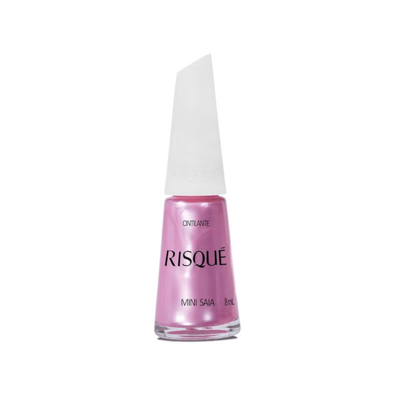 Esmalte-Risque-Rosa-Cintilante-Mini-Saia-8ml