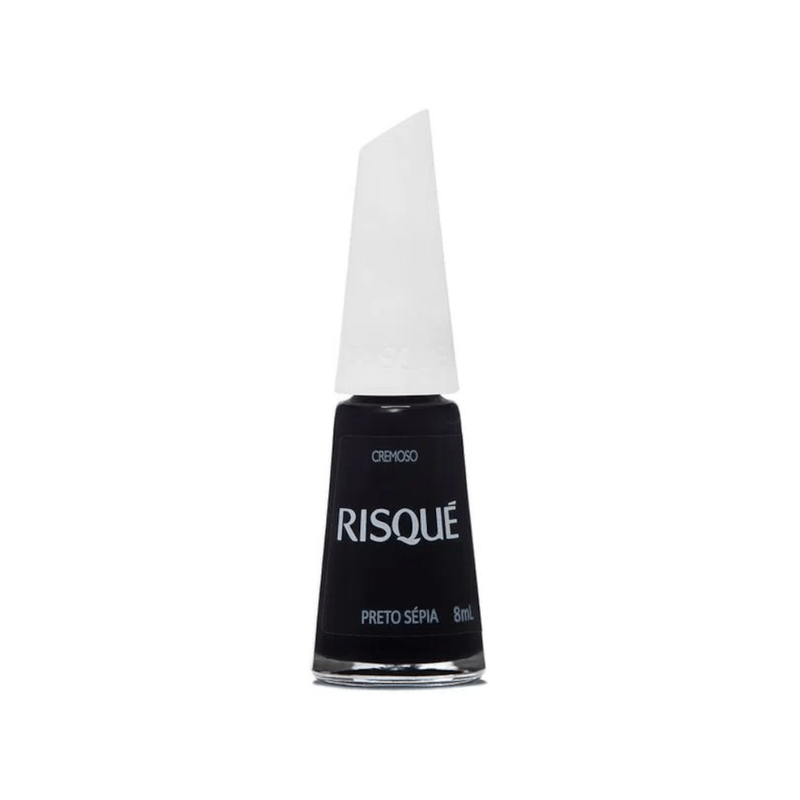 Esmalte-Risque-Preto-Cremoso-Preto-Sepia-8ml