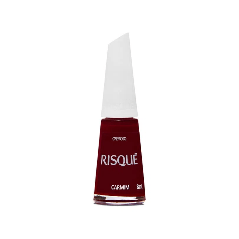 Esmalte-Risque-Vermelho-Cremoso-Carmim-8ml