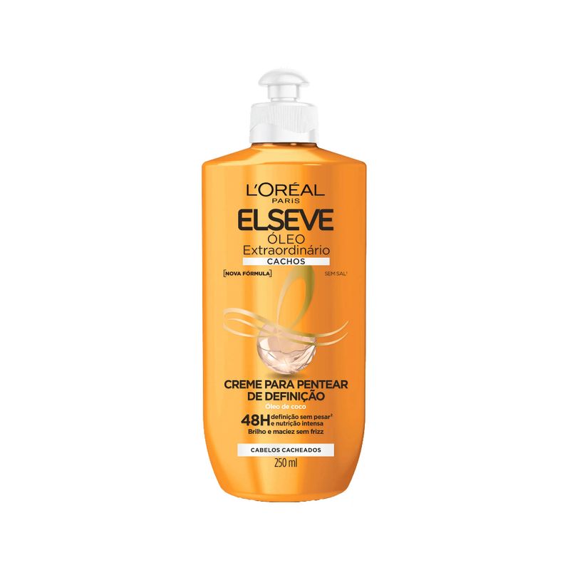 Creme-para-Pentear-Elseve-Oleo-Extraordinario-Cachos-250ml