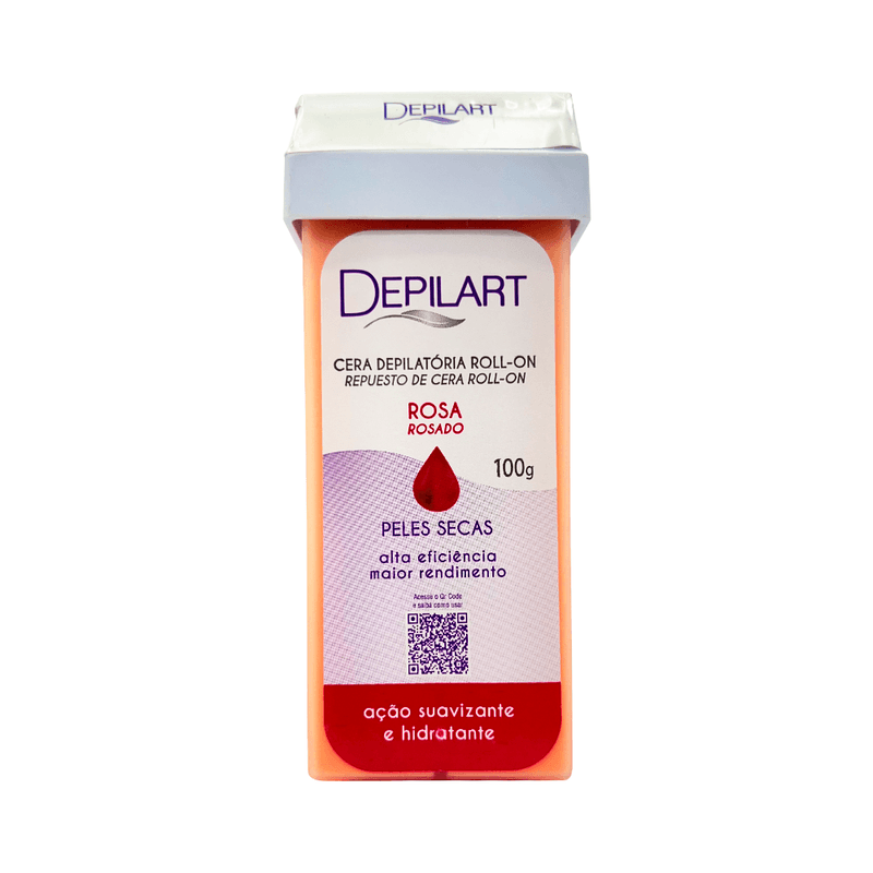 Cera-Depilart-Refil-Roll-on-Rosa-100g