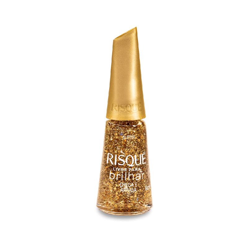 Esmalte-Risque-Livre-para-Brilhar-Glitter-Dourado-Chega-e-Arrasa-7891350040388_1