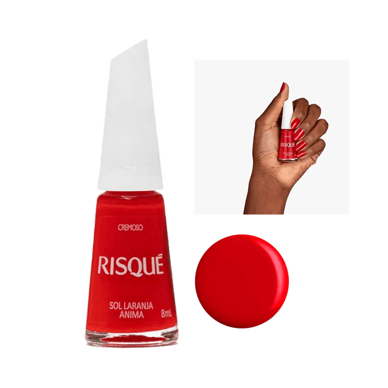 Esmalte-Risque-Coloridos-Sol-Laranja-Anima-7891350034097