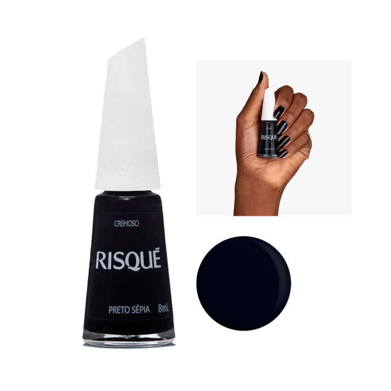 Esmalte-Risque-Escuro-Cremoso-Preto-Sepia-7891182033541