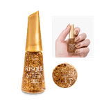 Esmalte-Risque-Livre-para-Brilhar-Glitter-Dourado-Chega-e-Arrasa-7891350040388